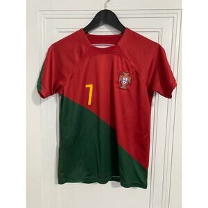 Ronaldo Portugal Soccer Jersey Youth Size 28 (M/L)